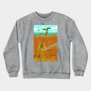 SINKING CELLO Crewneck Sweatshirt